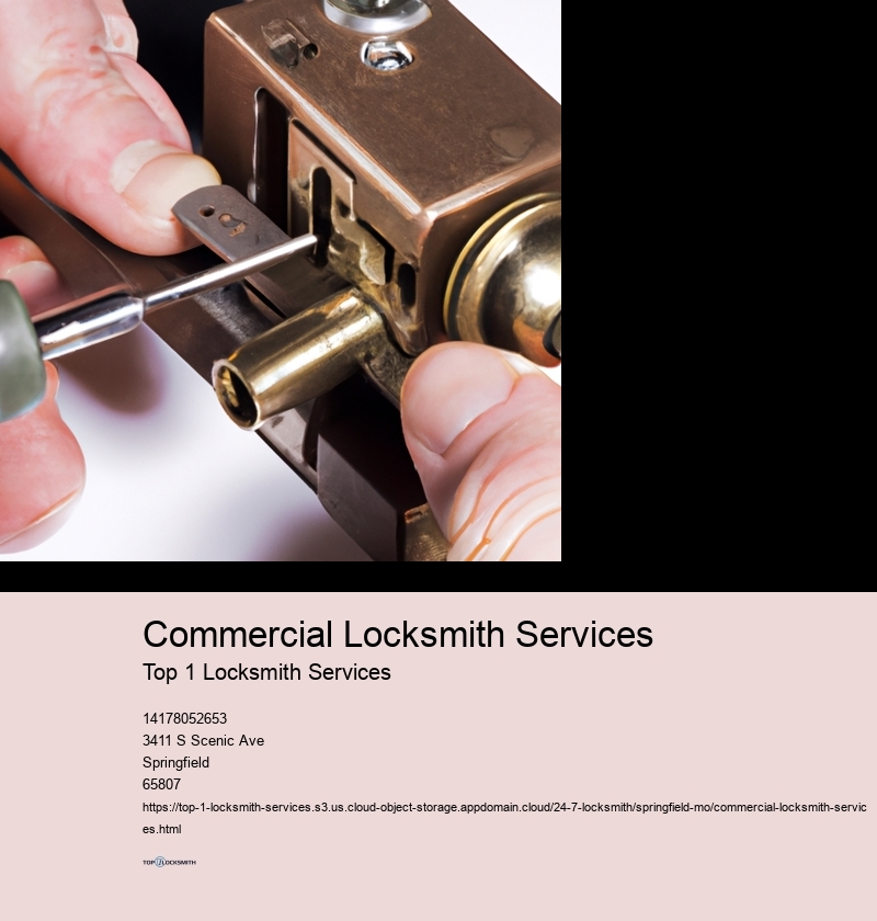 Commercial Locksmith Services