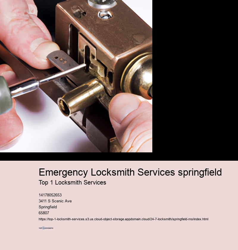 Emergency Locksmith Services springfield